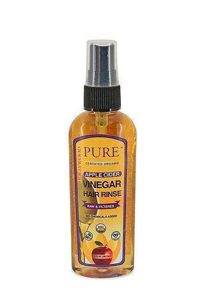 Hollywood Beauty Pure Certified Organic Apple Cider Vinegar Hair Rinse 4oz