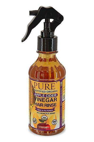 Hollywood Beauty Pure Certified Organic Apple Cider Vinegar Hair Rinse 8oz