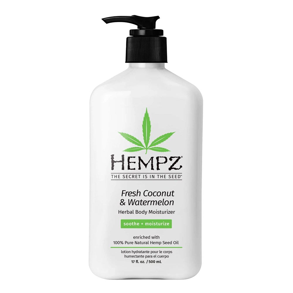 HEMPZ Fresh Coconut & Watermelon Herbal Body Moisturizer 17oz
