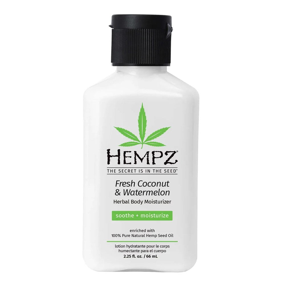 HEMPZ Fresh Coconut & Watermelon Herbal Body Moisturizer 2.25oz