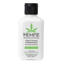HEMPZ Fresh Coconut & Watermelon Herbal Body Moisturizer 2.25oz