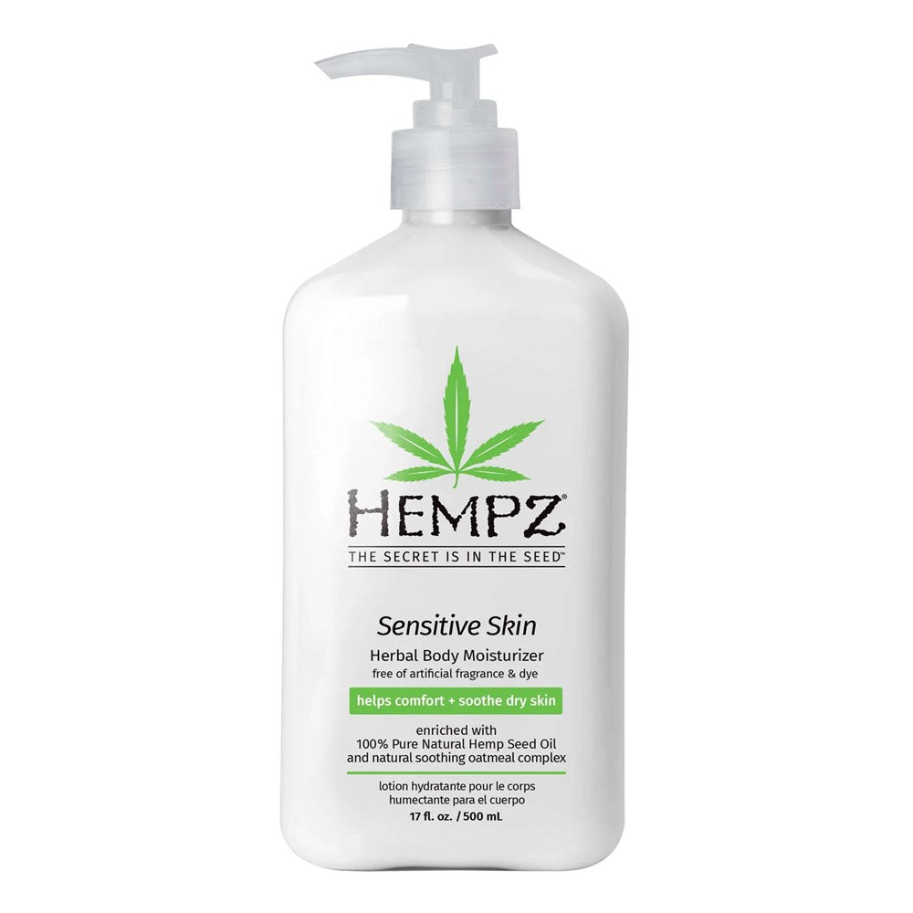 HEMPZ Sensitive Skin Herbal Body Moisturizer 17oz