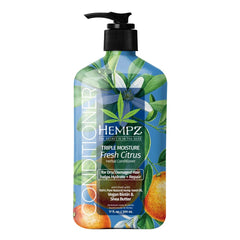 HEMPZ Triple Moisture Herbal Conditioner For Dry & Damaged Hair 17oz