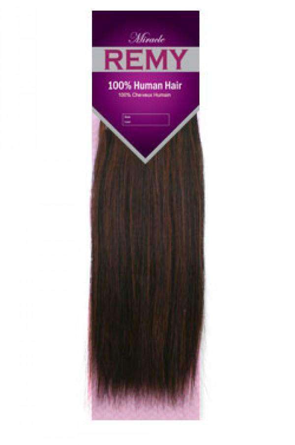 Miracle Remy 100% Human Hair Weave - Silky Yaky