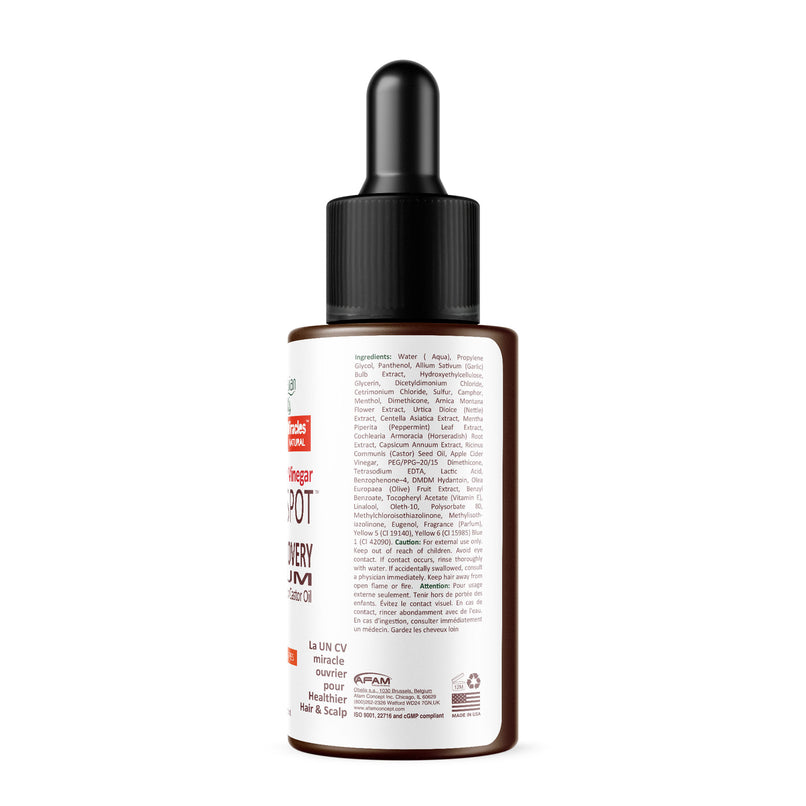 Hawaiian Silky 14-In-1 Miracles Natural Apple Cider Vinegar Bald Spot Hair Recovery Serum