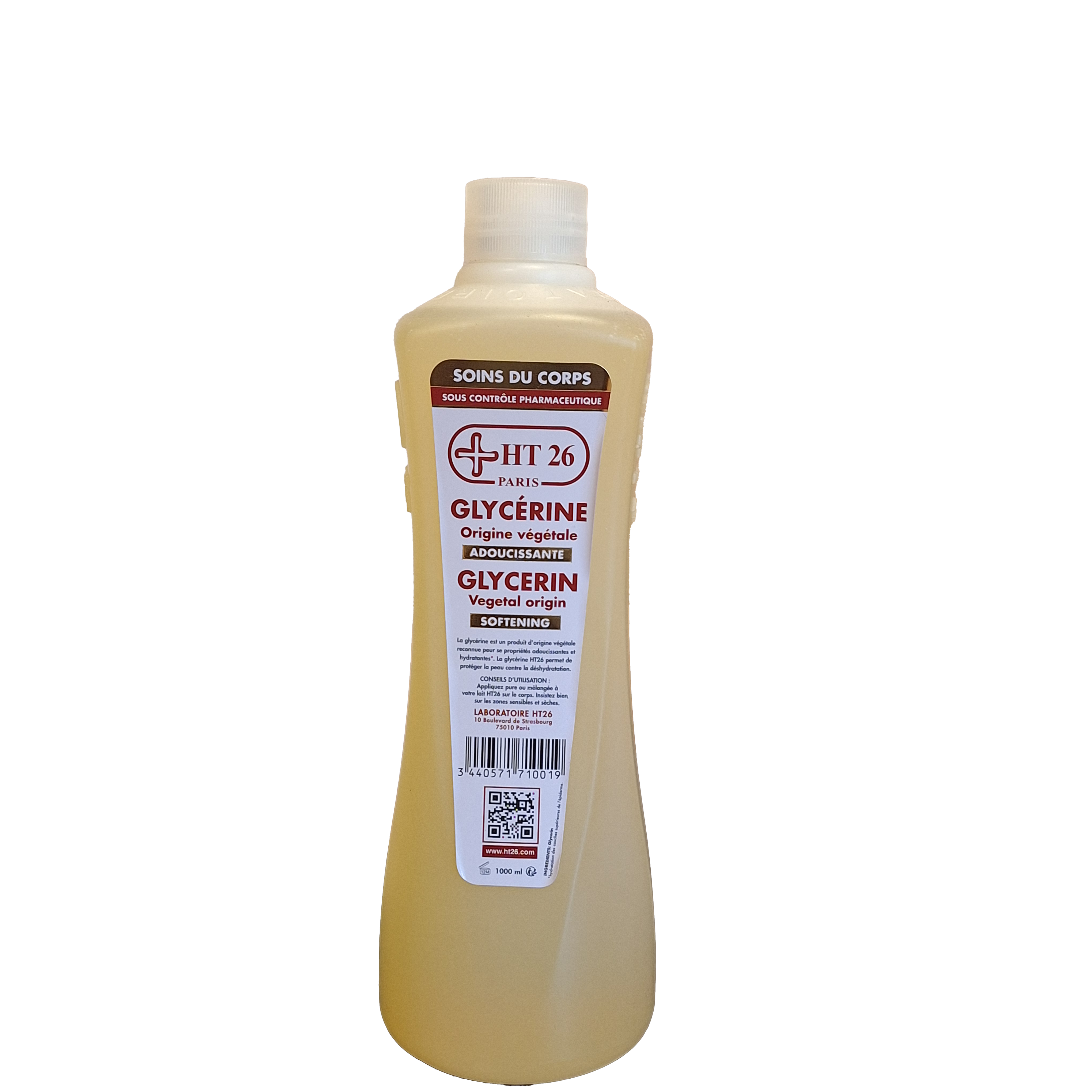 HT26 Paris HT26 PARIS ® GLYCÉRINE Origine Végétale - Authentic Skincare Treatment