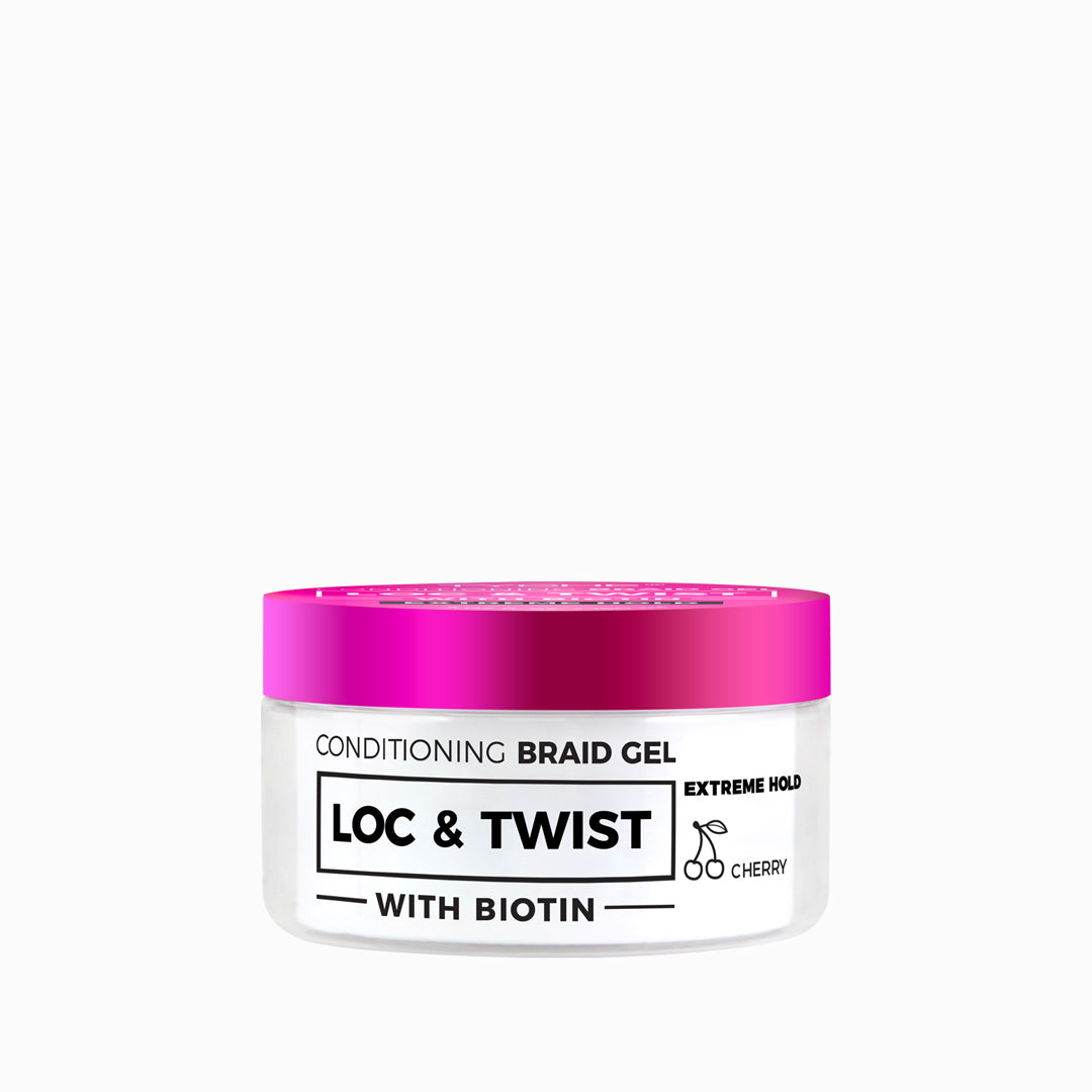 Nicka K Loc & Twist Conditioning Braid Gel 5.07oz - Cherry