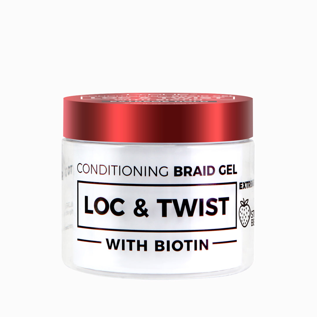 Nicka K Loc & Twist Conditioning Braid Gel 10.14oz - Strawberry
