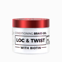 Nicka K Loc & Twist Conditioning Braid Gel 10.14oz - Strawberry