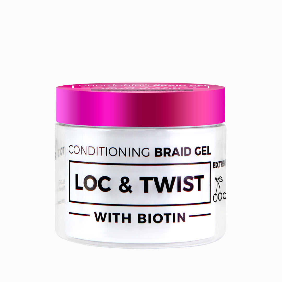 Nicka K Loc & Twist Conditioning Braid Gel 10.14oz - Cherry