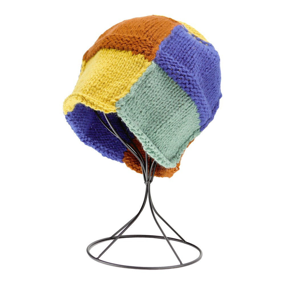 Handmade Colourful Fashion Bucket Hat - Yellow