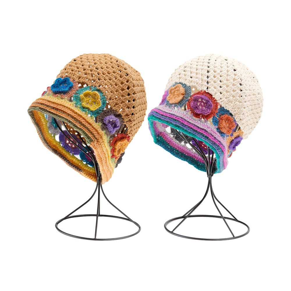 Handmade Fashion Floral Bucket Hat