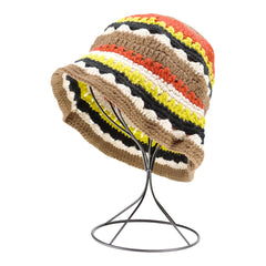 Handmade Fashiony Bucket Hat - Brown