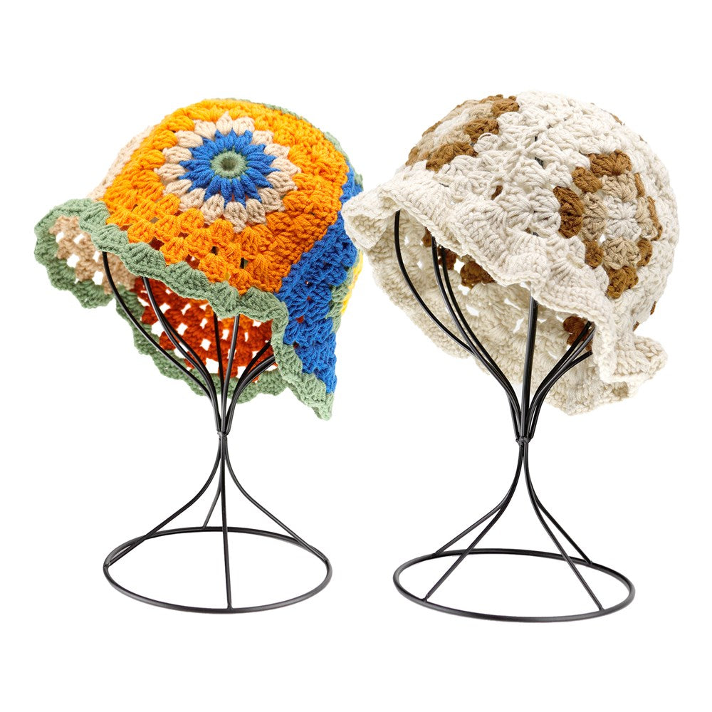 Handmade Knitted Style Fashion Bucket Hat