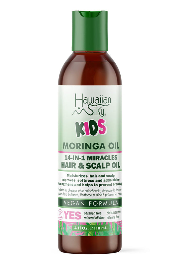 Hawaiian Silky Kids Moringa Oil 14-In-1 Miracles Hair & Scalp Oil