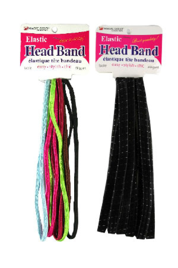 Magic Gold Elastic Head Bands #2644