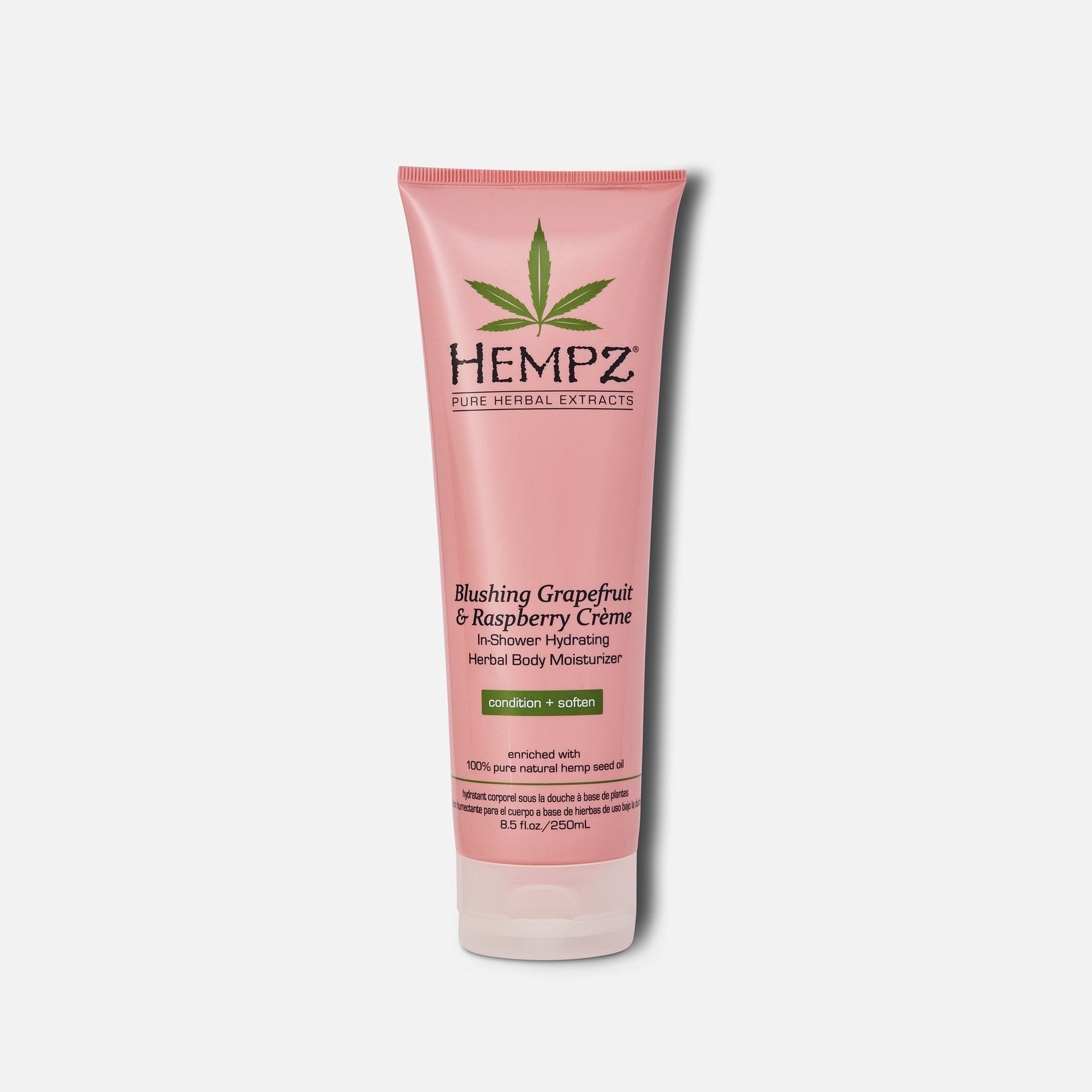 Hempz Blushing Grapefruit & Raspberry Creme In-Shower Hydrating Herbal Body Moisturizer