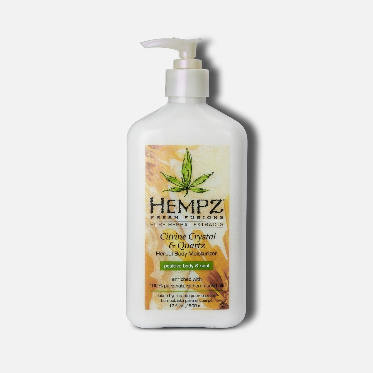 Hempz Citrine Crystal & Quartz Herbal Body Moisturizer
