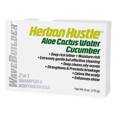 WaveBuilder Herban Hustle  2 In 1 Shampoo & Body Wash Bar