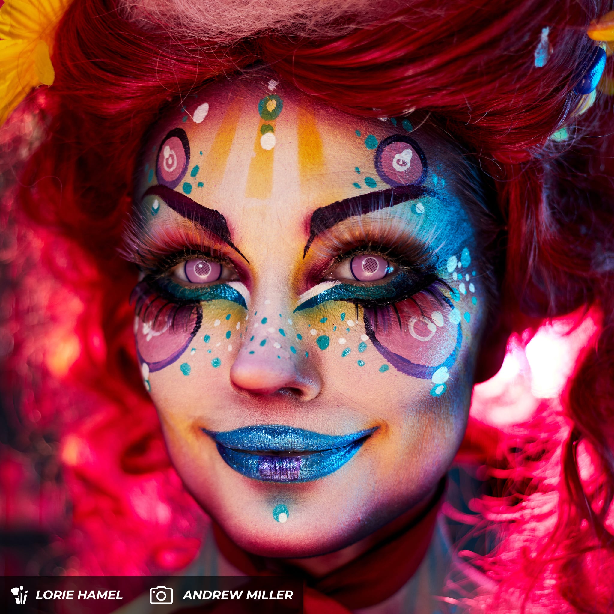 PRIMAL ® Hinata Hyuga Pink & Purple Cosplay Contact Lenses