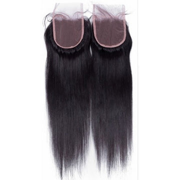 4X4 12A Virgin Lace Closure - Straight
