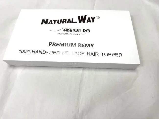 Natural Way 5"x5" 100% Human Remy Hair Lace Hair Topper