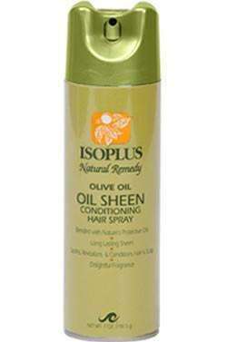 Isoplus Natural Remedy Olive Oil Oil Sheen 7oz