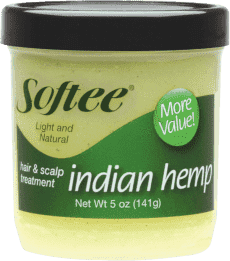 Softee Indian Hemp Hair & Scalp Treatment 5oz