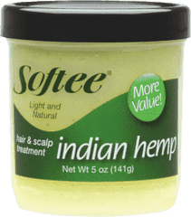 Softee Indian Hemp Hair & Scalp Treatment 5oz