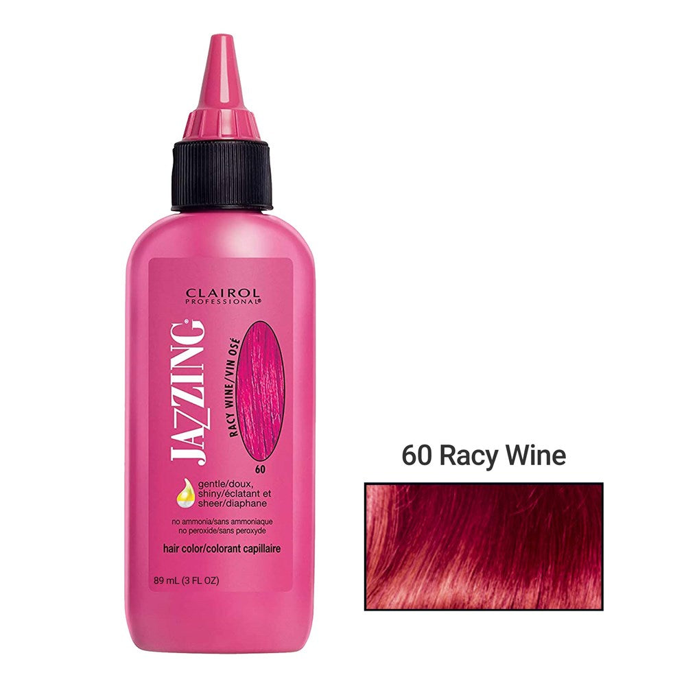 Clairol Professional Jazzing Temporary & Semi Permanent Hair Color - 60 Racy Wine