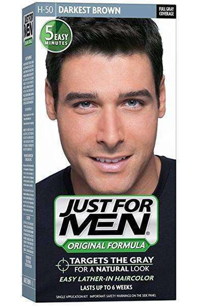 Just For Men Original Formula Hair Colour - H-50 Darkest Brown