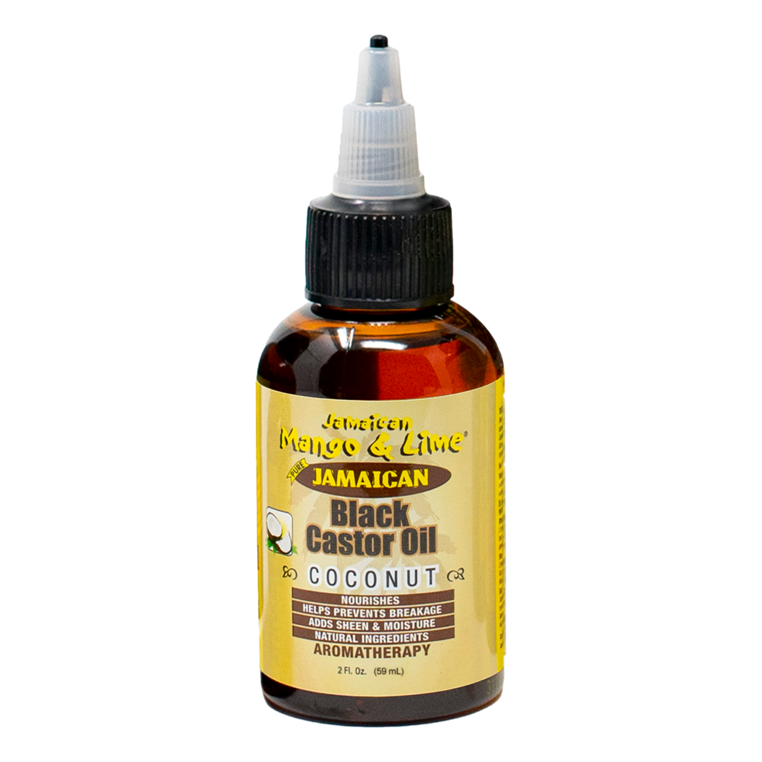 Jamaican Mango & Lime Black Castor Oil - Coconut 2oz