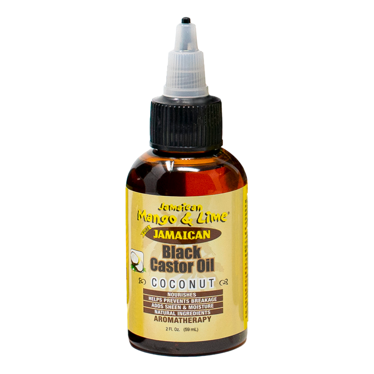 Jamaican Mango & Lime Black Castor Oil - Coconut 2oz