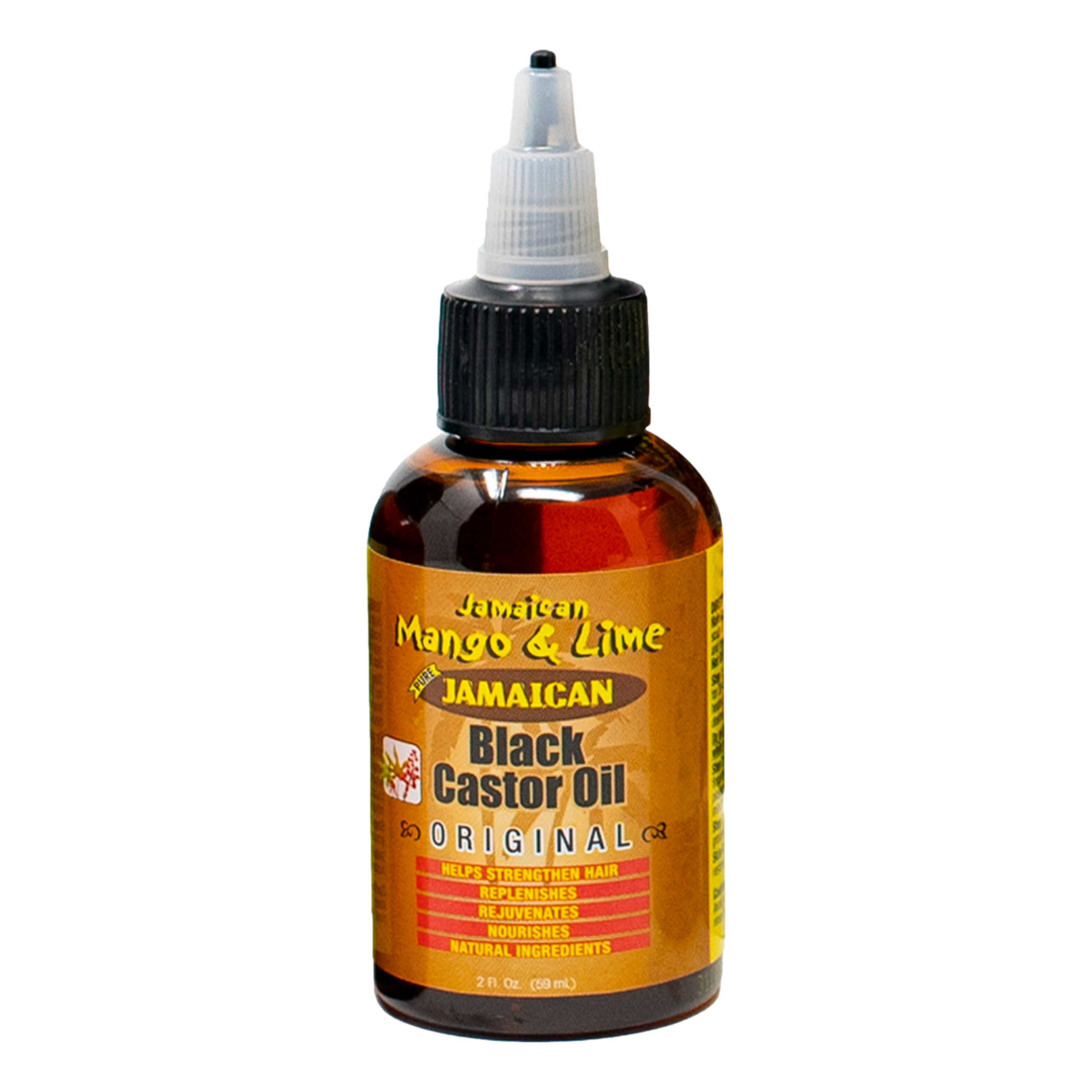 Jamaican Mango & Lime Black Castor Oil 2oz