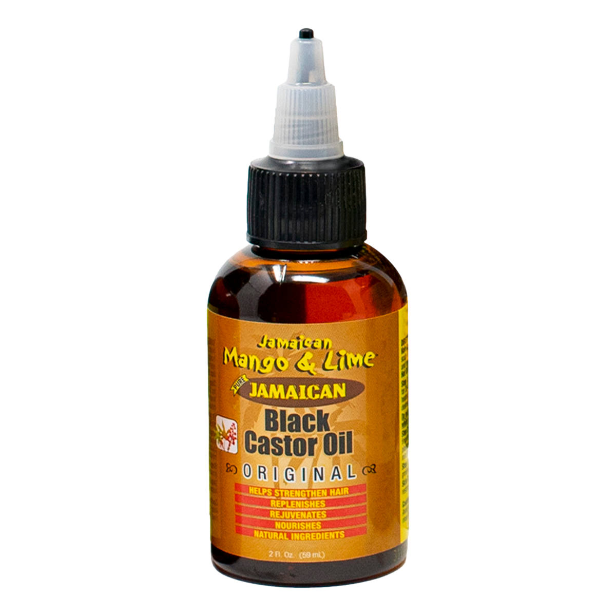Jamaican Mango & Lime Black Castor Oil 2oz