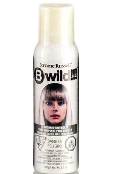 Jerome Russel Bwild Temporary Hair Color Spray -Siberian White