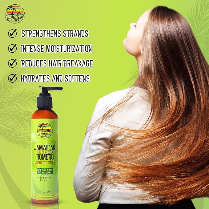 Jamaican Amber Leave in Conditioner 8oz