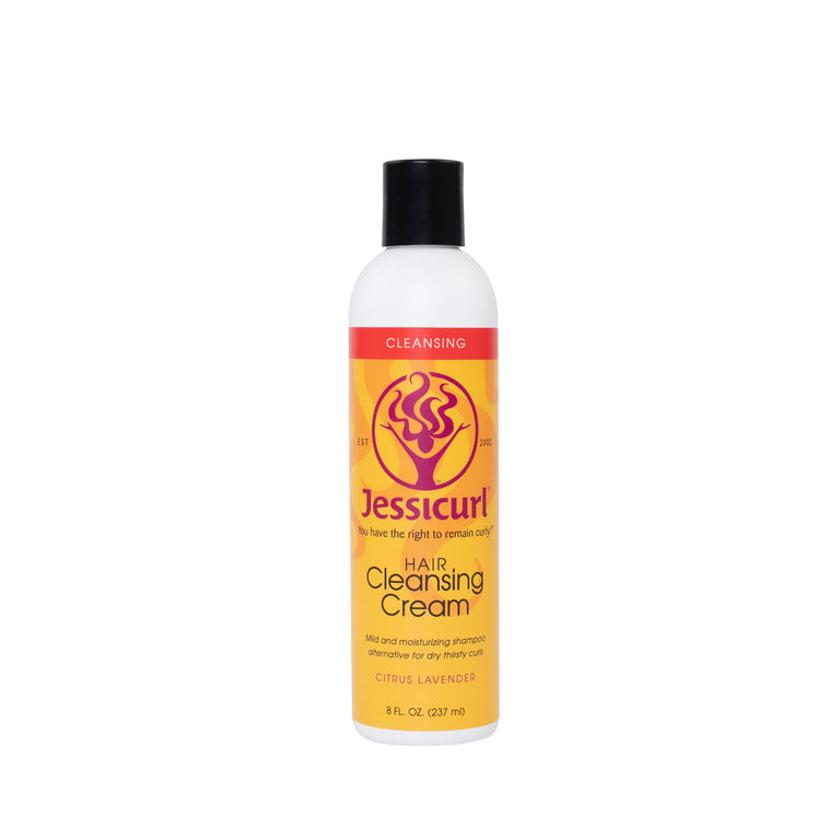 Jessicurl Hair Cleansing Cream 8oz Citrus Lavender