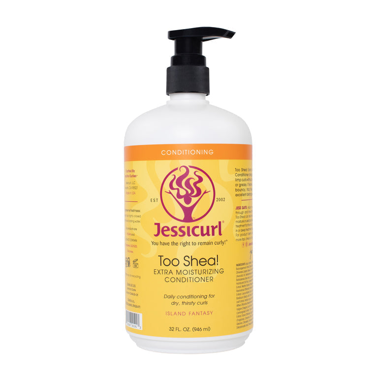 Jessicurl Too Shea! Extra Moisturizing Conditioner 32oz Island Fantasy