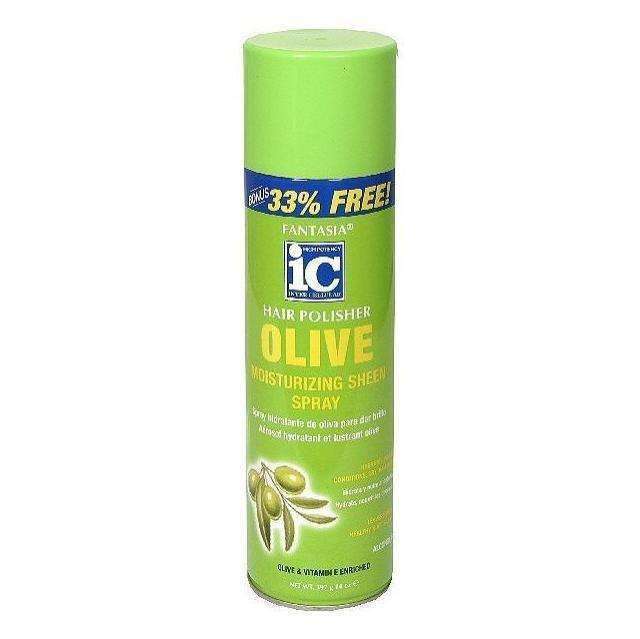 Fantasia IC Hair Polisher Olive Moisturizing Sheen Spray
