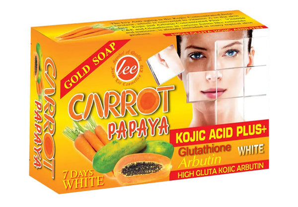 Lee Carrot Papaya Kojic Acid Plus Soap
