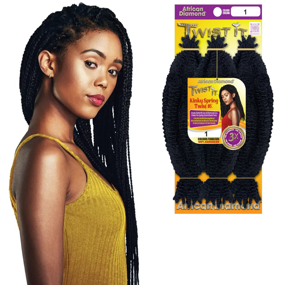 Kinky Spring Twist 16"