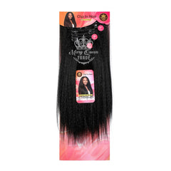 Mary Queen BioProtein™ Kinky Straight 9-Piece Clip-In Hair – 18"