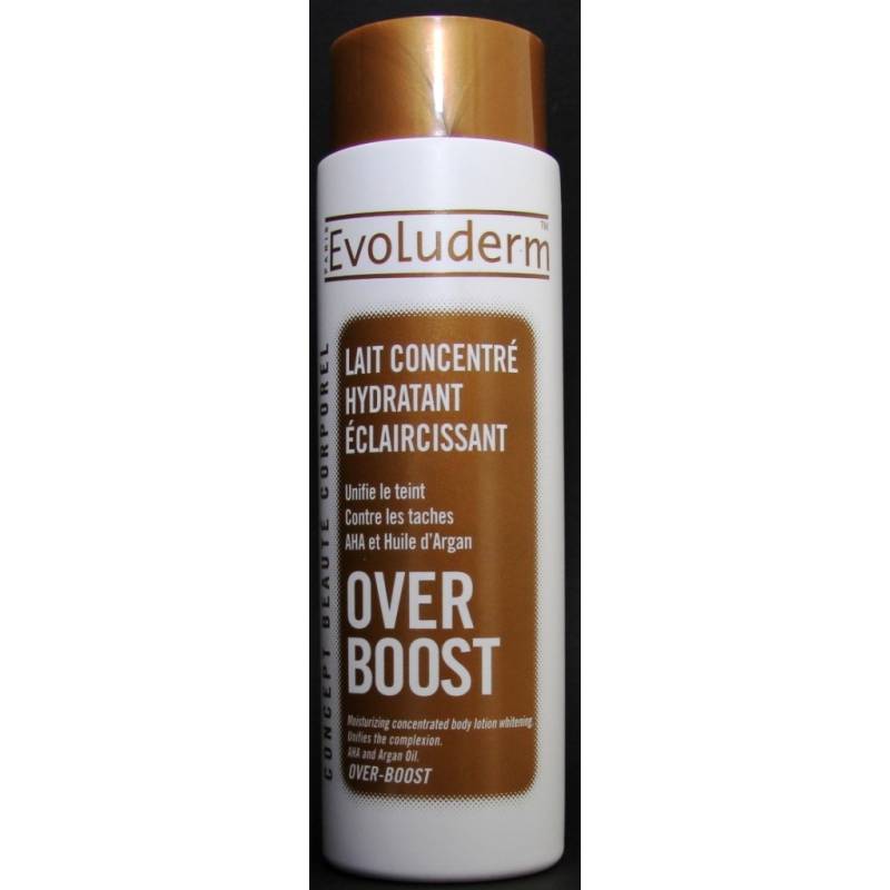 Evoluderm EVOLUDERM® OVER BOOST LAIT Concentré Hydratant Éclaircissant - Authentic Skincare Treatment