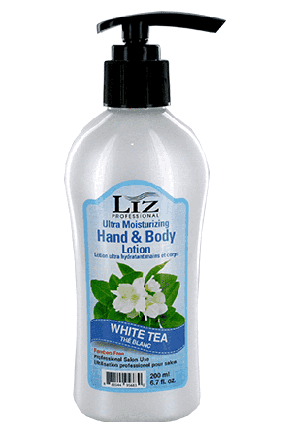 Liz Professional Hand & Body Lotion - White Tea