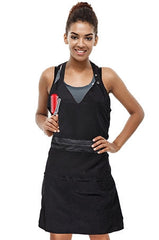 Liz Professional V-Line Apron - Black #99365