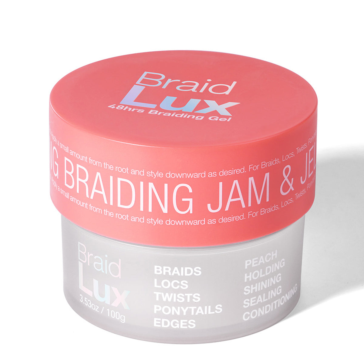 Lux Collection Braid Lux 48hrs Braiding Gel - Peach