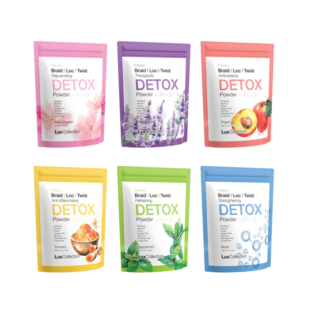 Lux Collection Refreshing Detox Powder - Peppermint