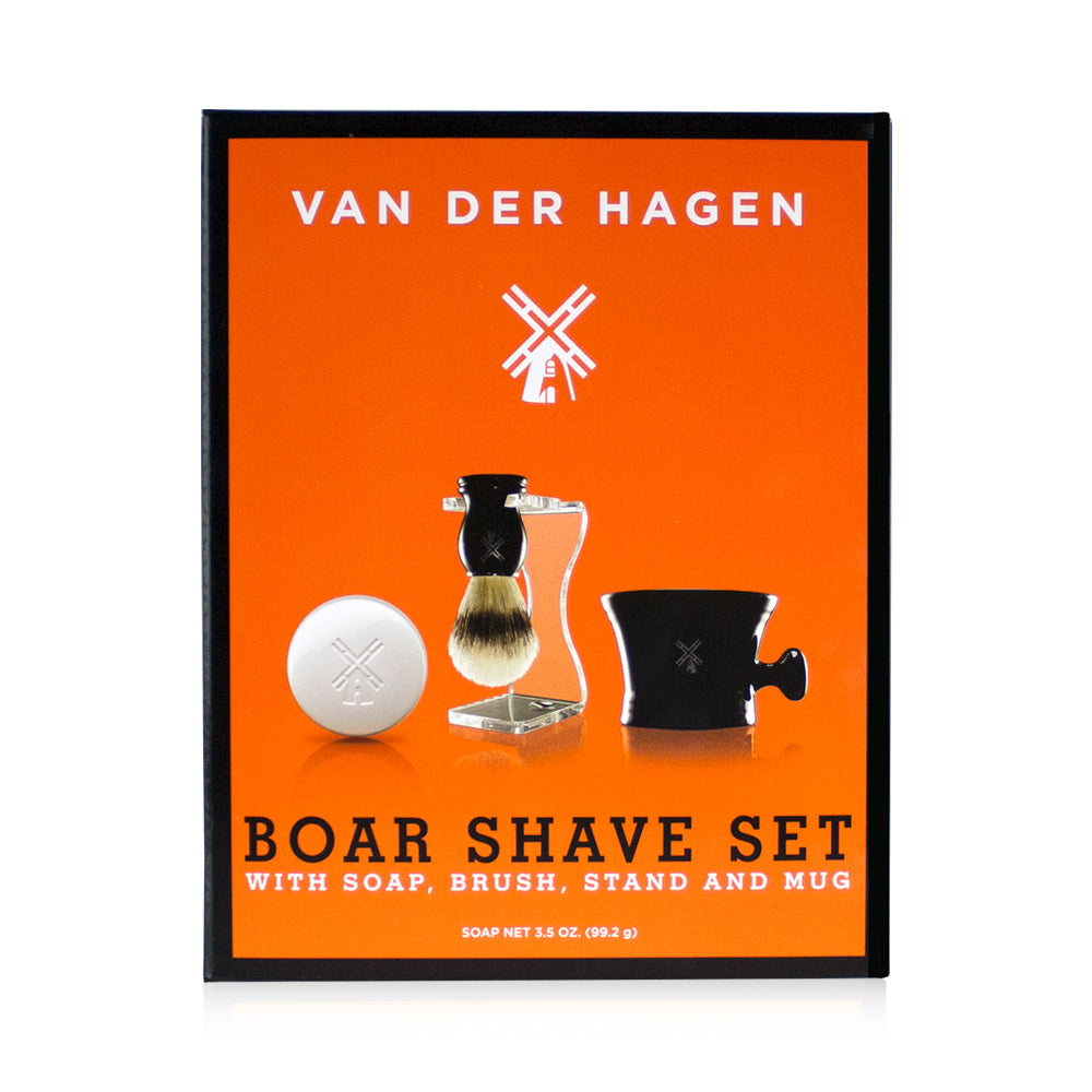 Van Der Hagen Boar Shave Set