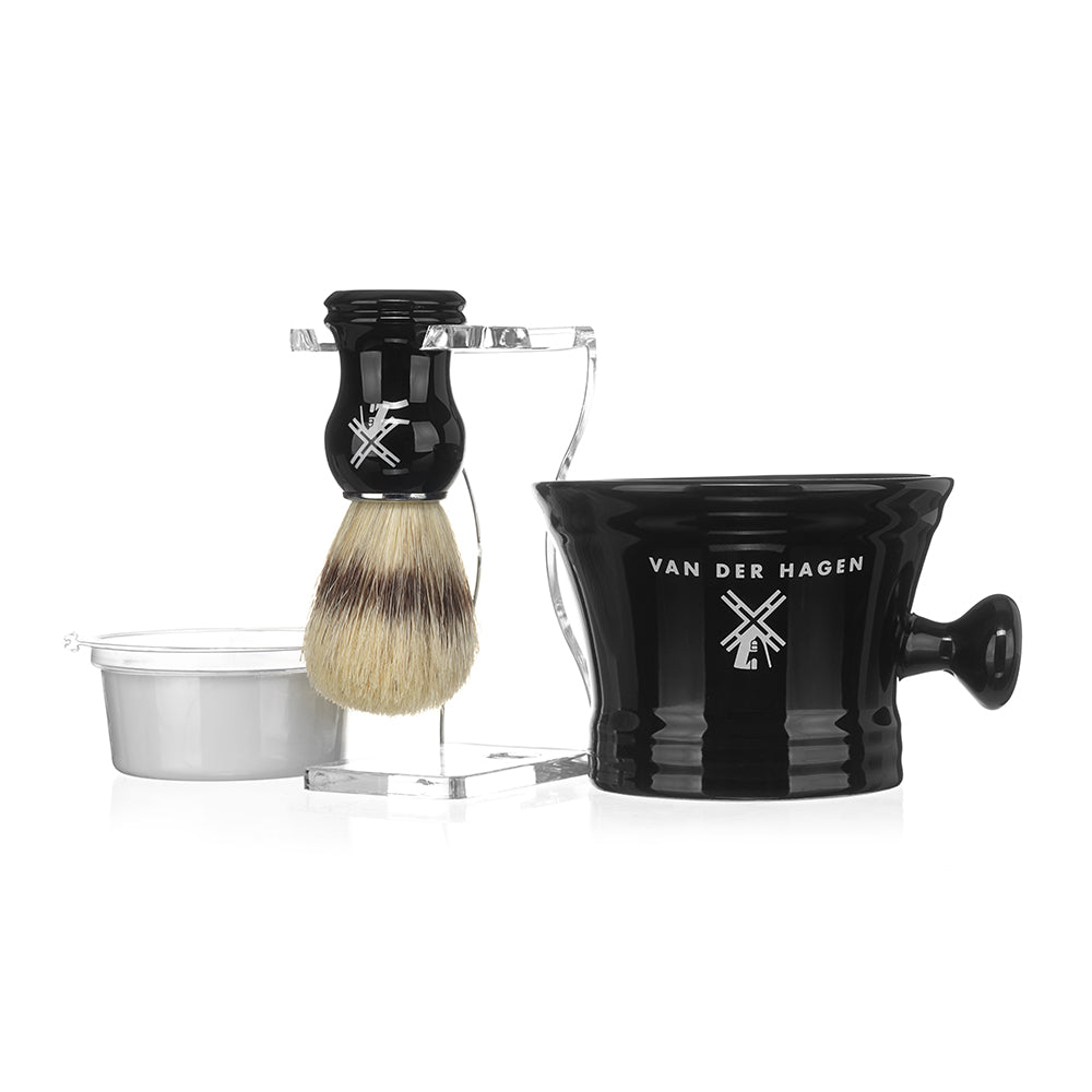 Van Der Hagen Boar Shave Set